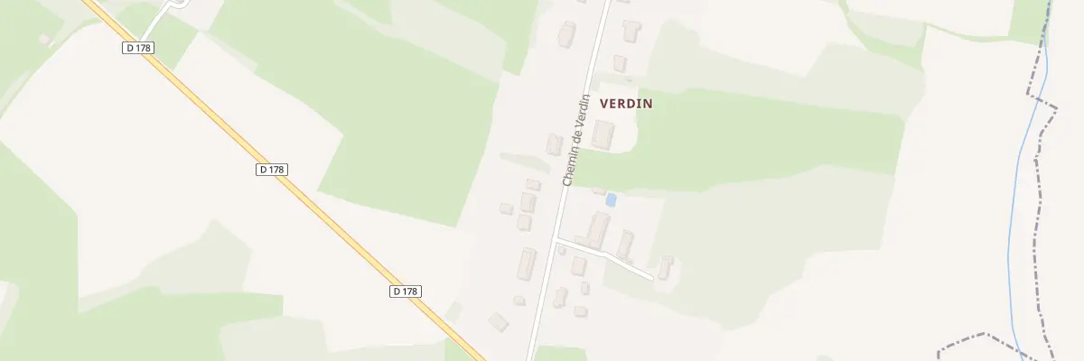 Plan du 167 Chem de Verdin à Montagny-près-Louhans