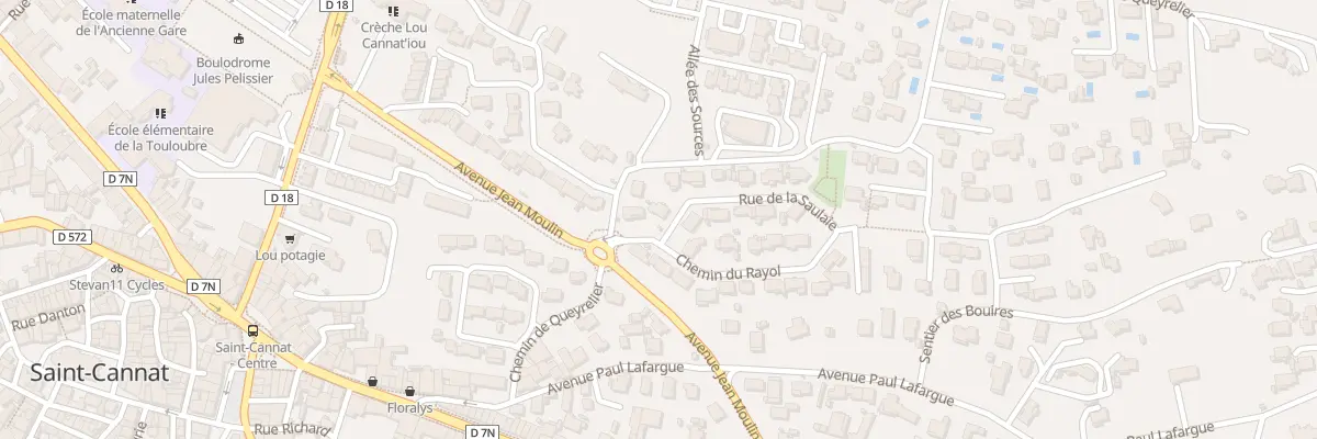 Plan du 63 Rue de la Saulaie à Saint-Cannat