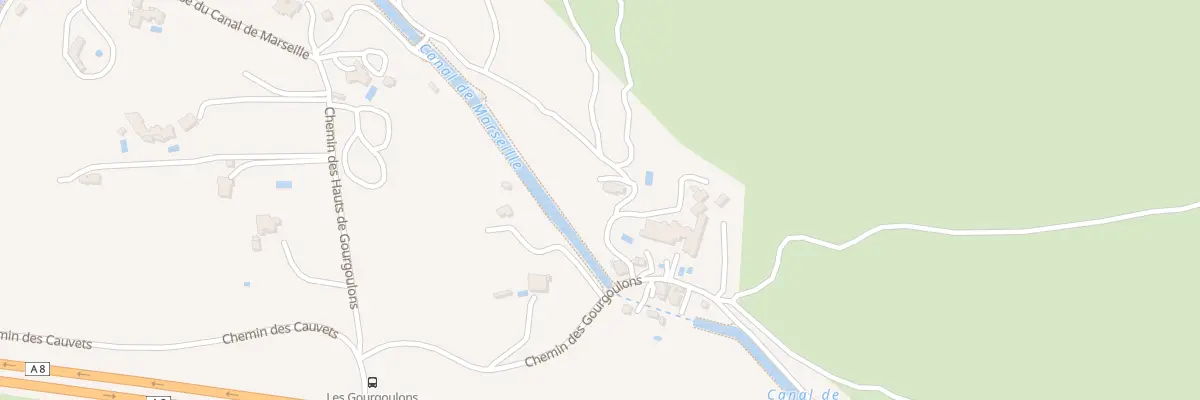 Plan du 815B Che des Gourgoulons à Ventabren