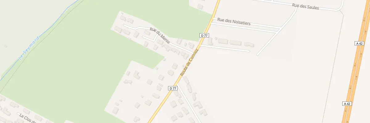 Plan du 2 Rue du Ménie à Château-Gaillard