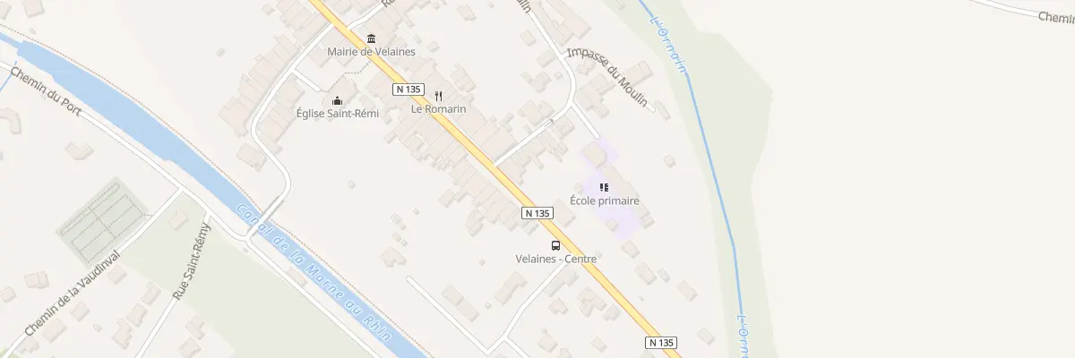 Plan du 3 Rue du Moulin à Velaines