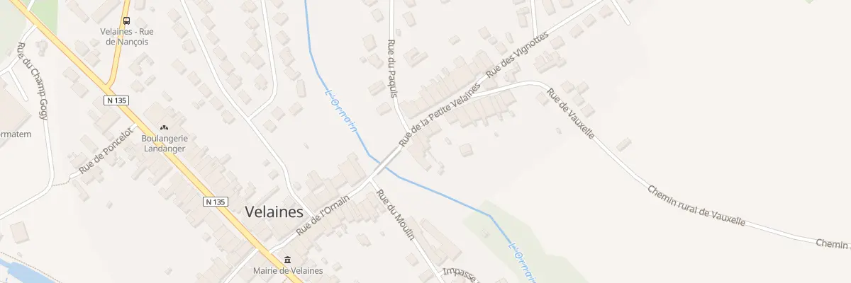 Plan du 3 Rue de la Petite-velaines à Velaines