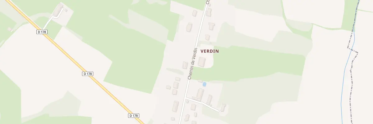 Plan du 229 Chem de Verdin à Montagny-près-Louhans