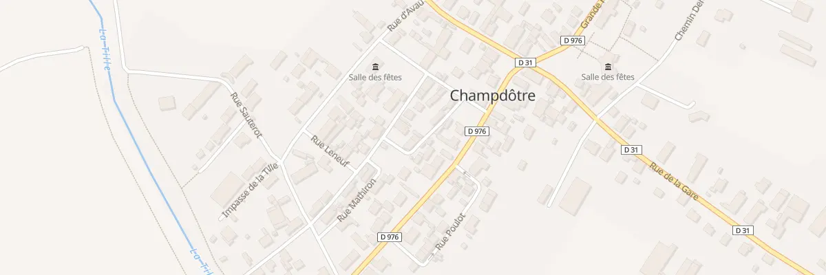 Plan du 6 Rue Ragondet à Champdôtre
