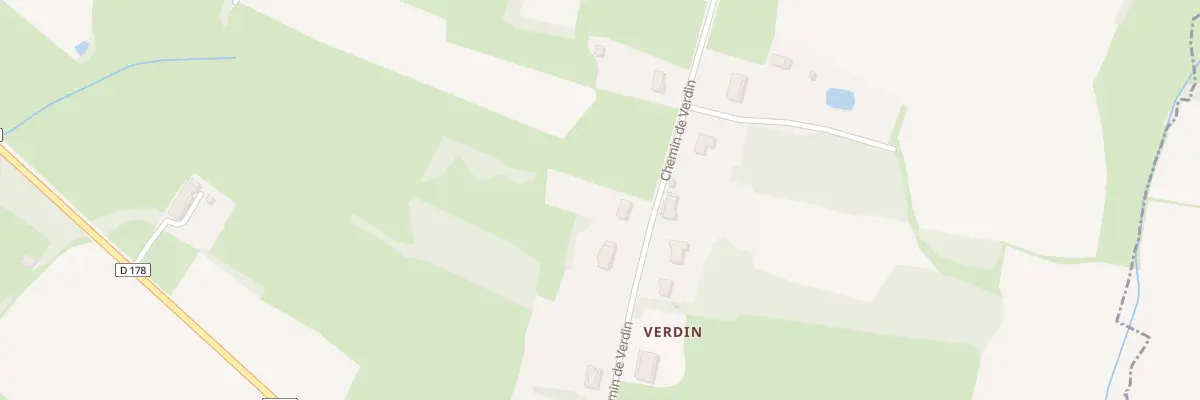 Plan du 345 Chem de Verdin à Montagny-près-Louhans