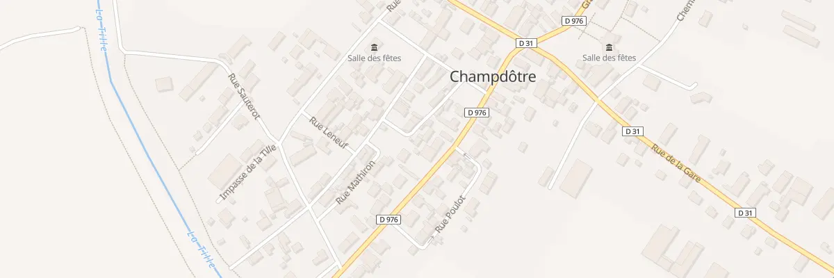 Plan du 3 Rue Ragondet à Champdôtre