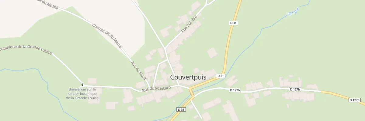 Plan du 8 Rue Poiriere à Couvertpuis