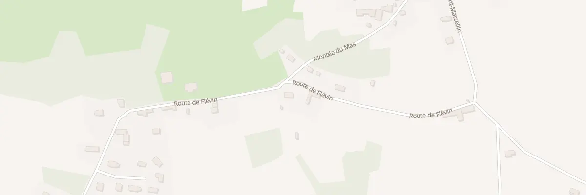 Plan du 898 Rte de Flévin à Champier