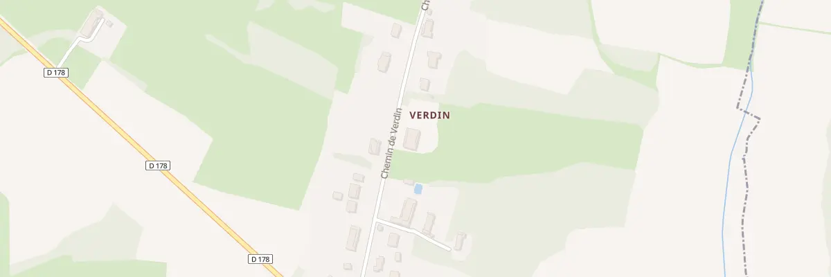 Plan du 240 Chem de Verdin à Montagny-près-Louhans