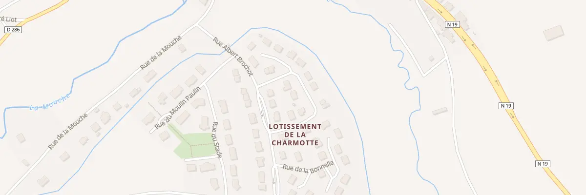 Plan du 4 Rue de la Charmotte à Humes-Jorquenay
