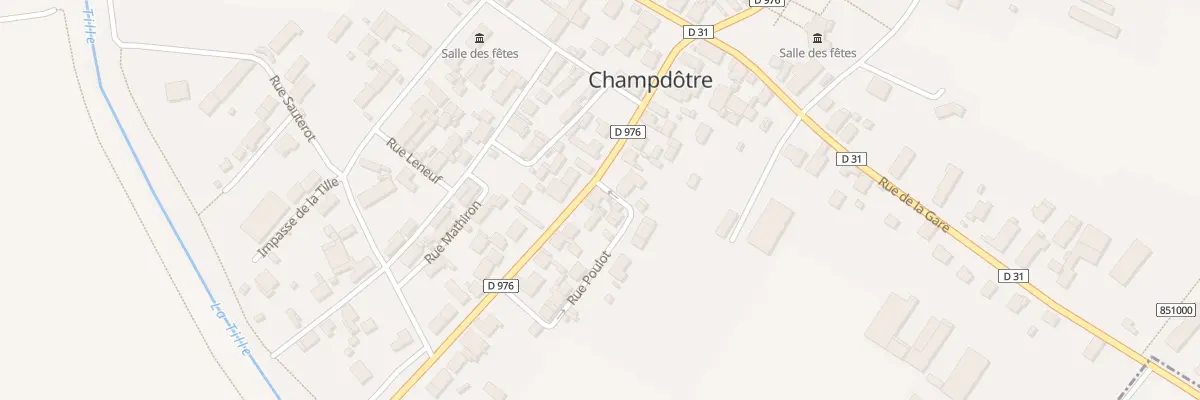 Plan du 24 Rue Grande Rue à Champdôtre
