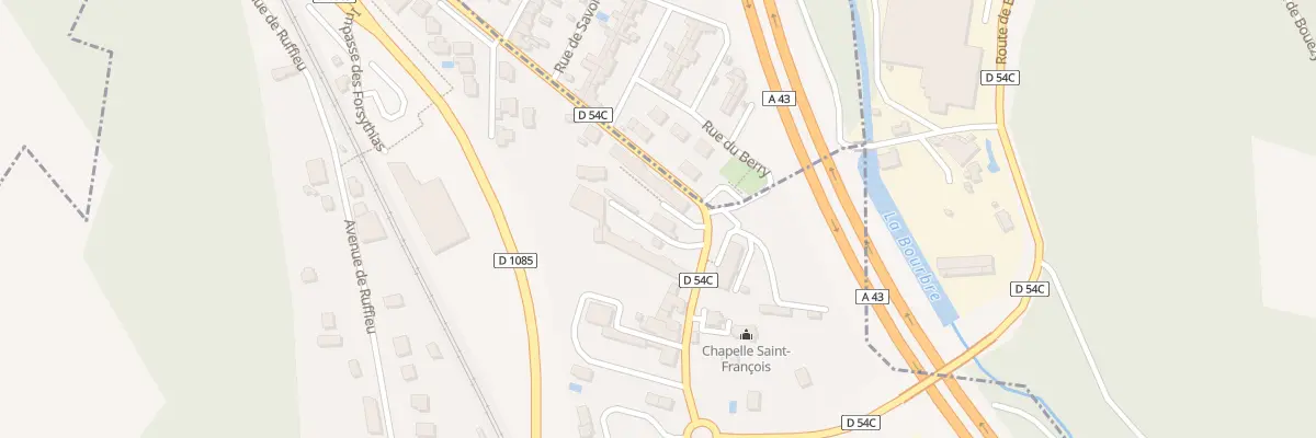 Plan du 352 Rue de Boussieu à Nivolas-Vermelle