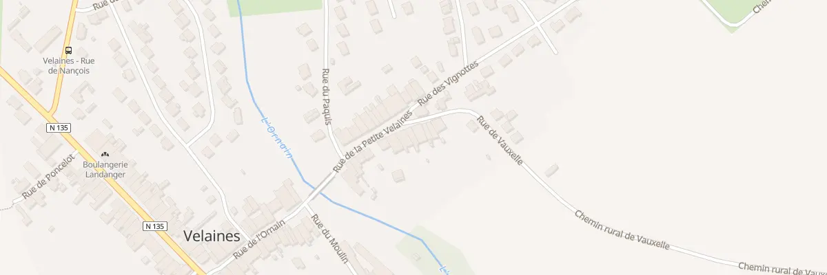 Plan du 17 Rue de la Petite-velaines à Velaines