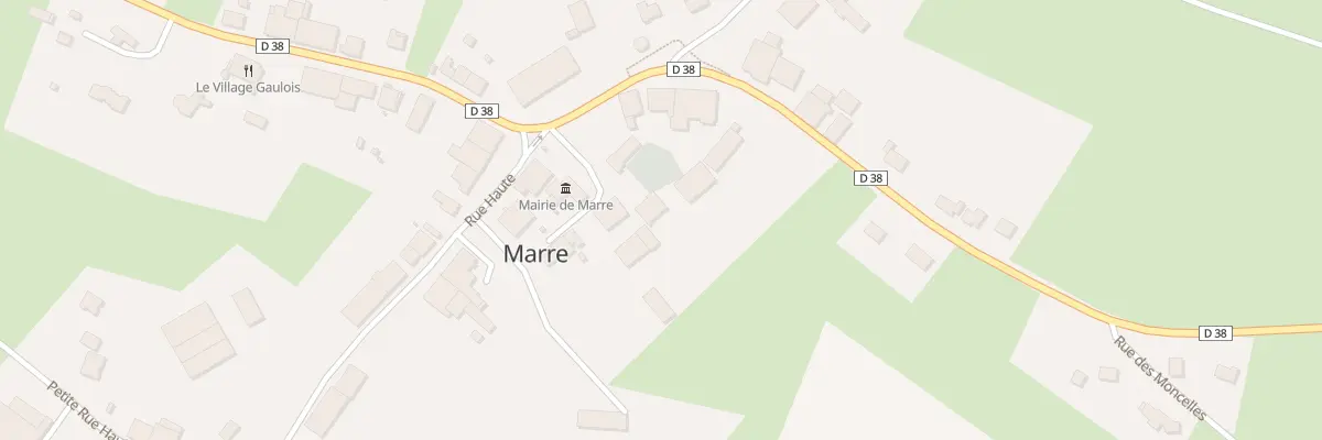 Plan du 2 Pl du Pignon à Marre