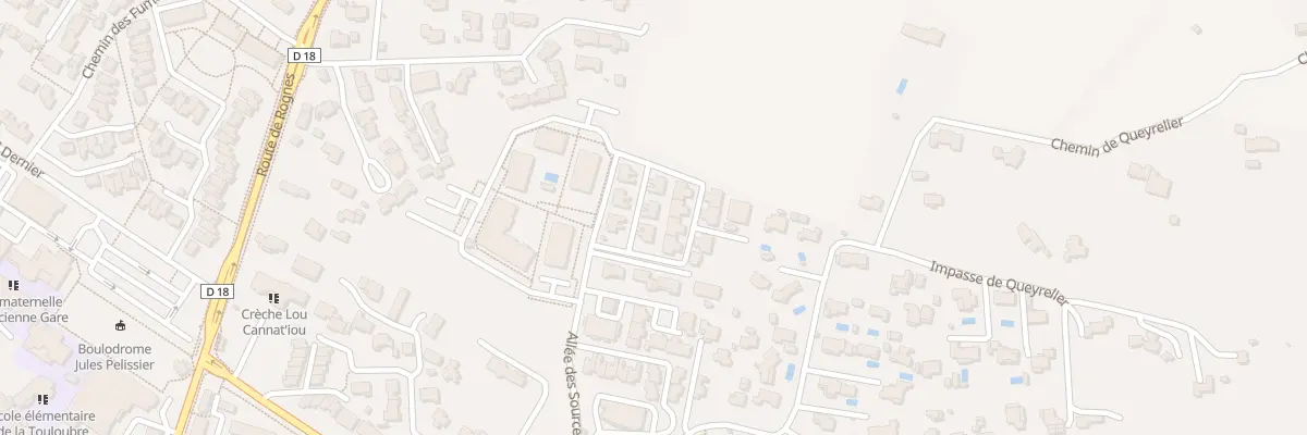 Plan du 303 All des Sources à Saint-Cannat