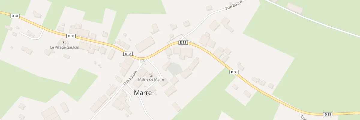 Plan du 2B Rte de Charny à Marre