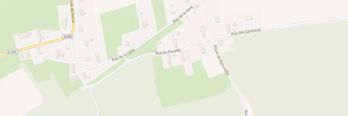 Plan du 5 Rue du Paradis à Authumes