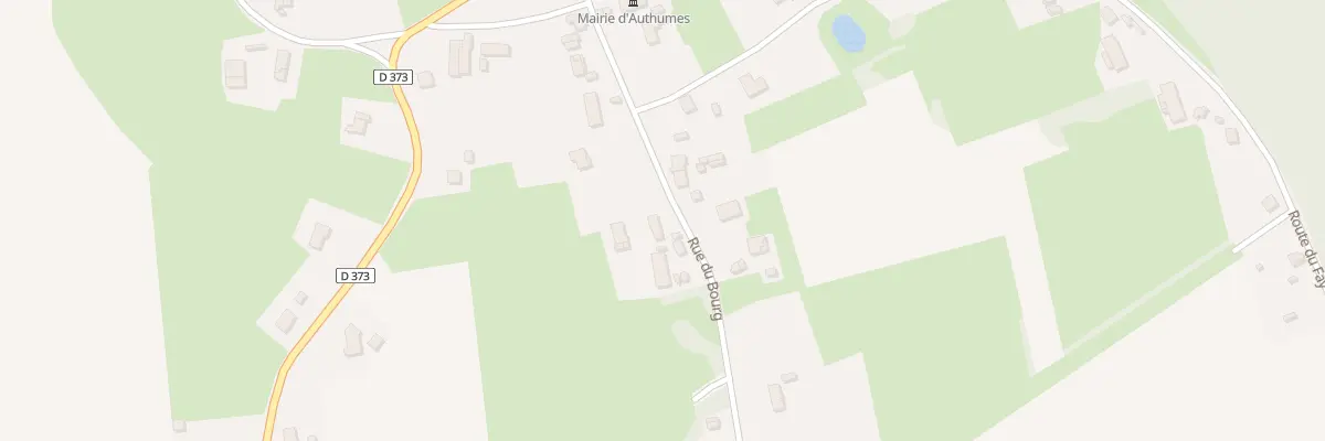 Plan du 10 Rue du Bourg à Authumes
