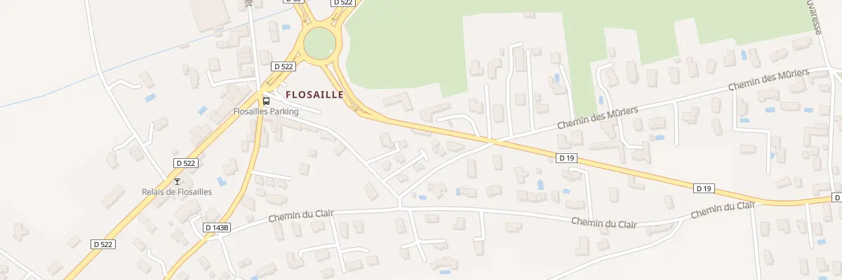Plan du 170 Rte de Saint - Chef à Saint-Savin