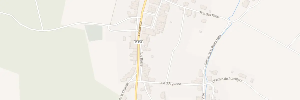 Plan du 1 Rue Basse à Brandeville