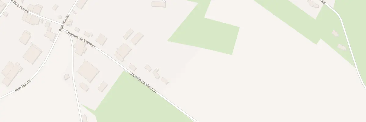 Plan du 13 Che de Verdun à Marre