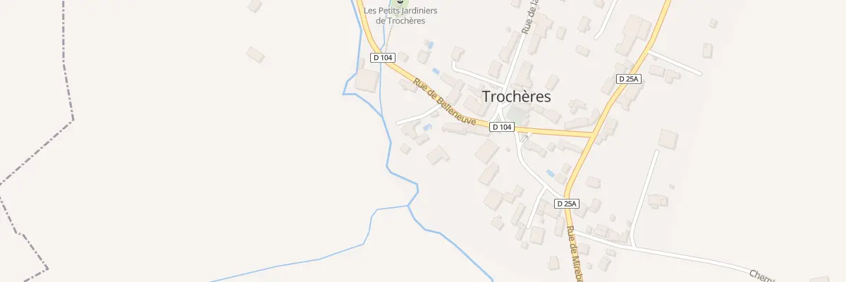Plan du 5 Rue de Belleneuve à Trochères
