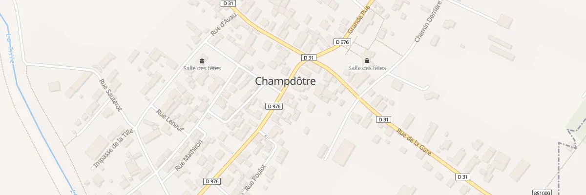 Plan du 36 Rue Grande Rue à Champdôtre