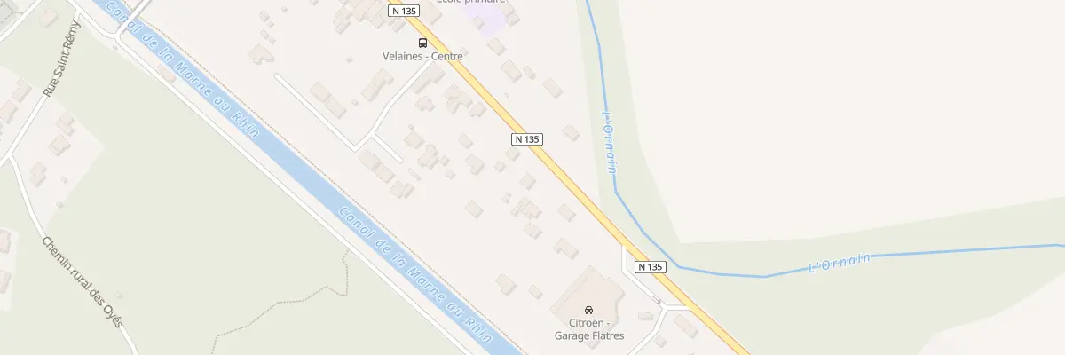 Plan du 75 Rue de Ligny à Velaines
