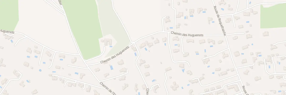Plan du 6210 Che des Huguenots à Lauris