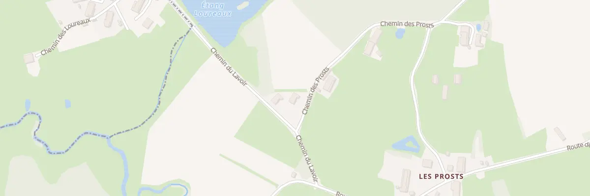 Plan du 34 Chem des Prosts à Saint-Martin-du-Mont