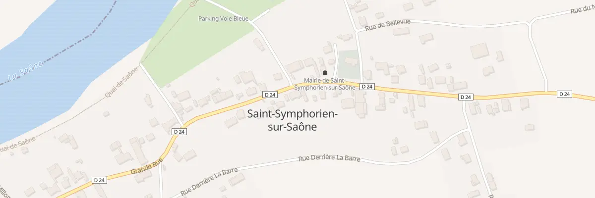 Plan du 33 Gr Grande Rue à Saint-Symphorien-sur-Saône