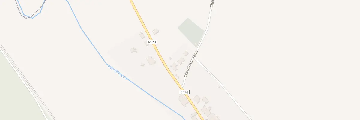 Plan du 3 Le Vérut à Chauvency-le-Château