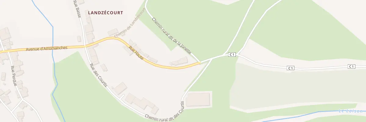 Plan du 15 Rue Haute à Quincy-Landzécourt