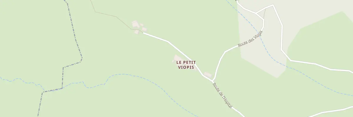 Plan du 7 Rte de Viopis à Aurel