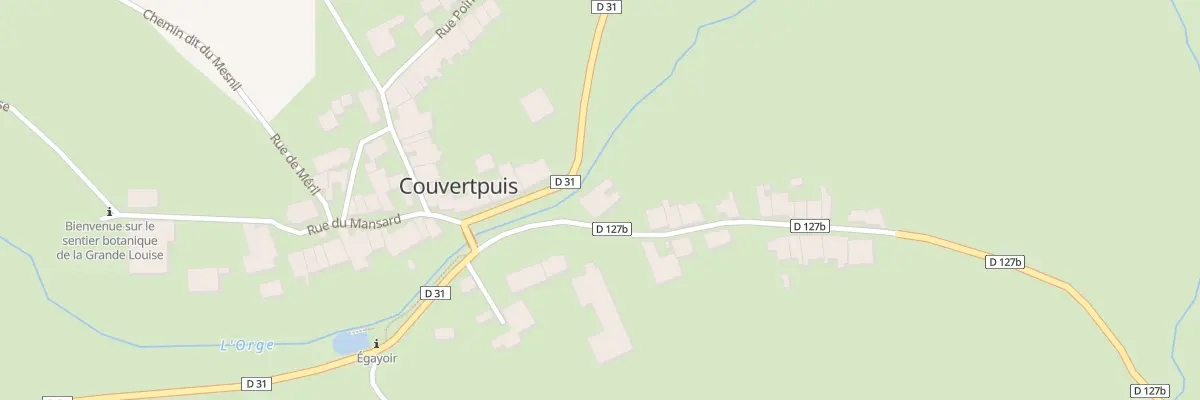 Plan du 1 Rue de Biencourt à Couvertpuis