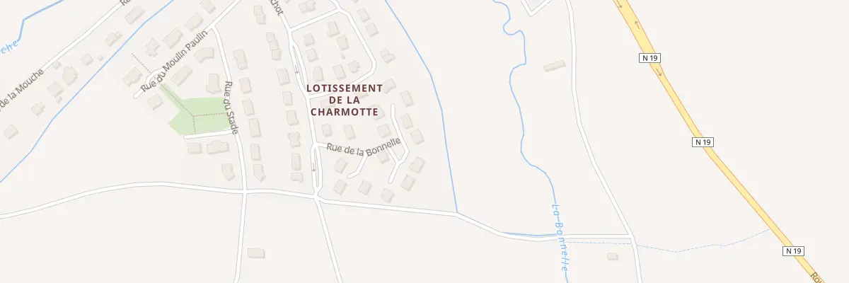 Plan du 11 Rue de la Bonnelle à Humes-Jorquenay