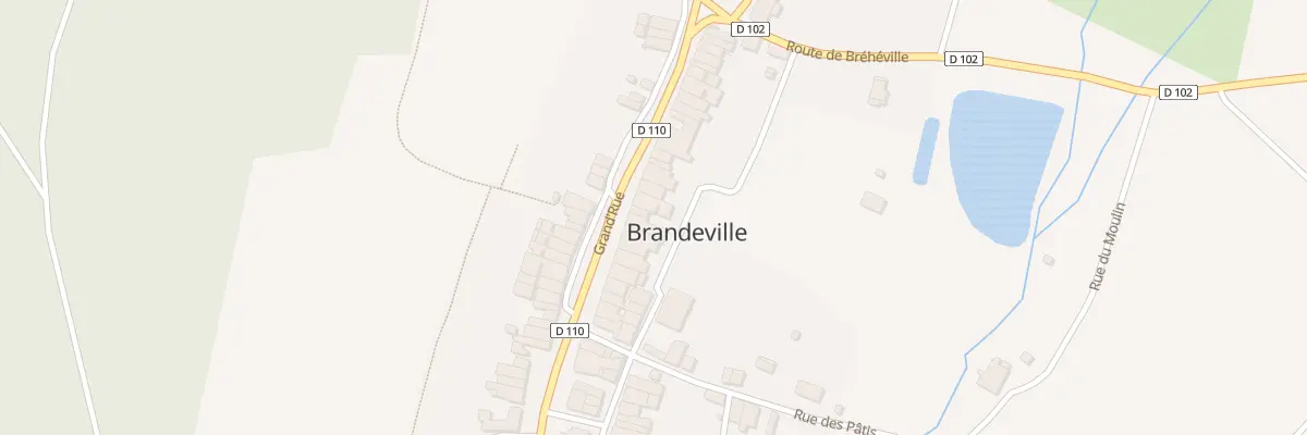 Plan du 19B Gr Grand Rue à Brandeville