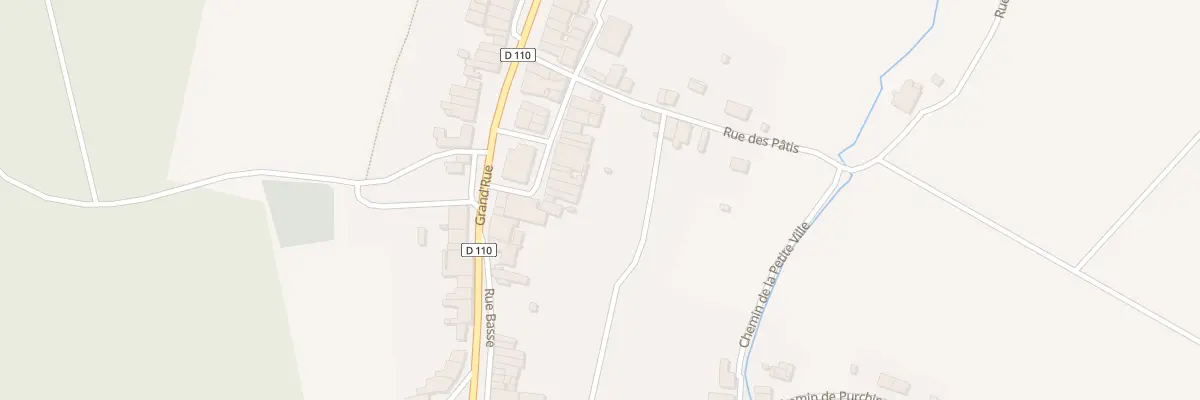 Plan du 6 Rue Derrière l’Eglise à Brandeville