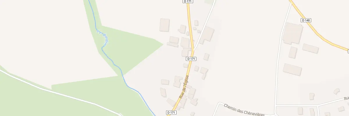 Plan du 7 Rue de l’Eglise à Isômes