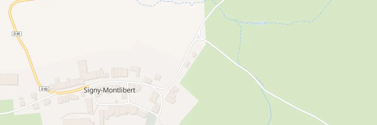 Plan du 2 Che de Vaux les Moines à Signy-Montlibert