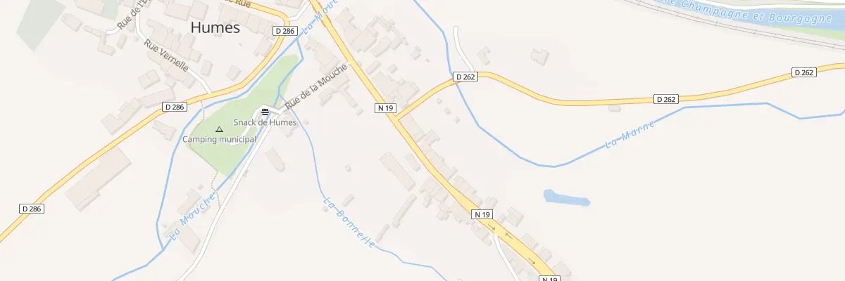 Plan du 27 Rue du 152 E Ri à Humes-Jorquenay