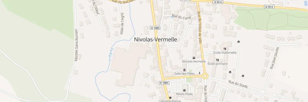 Plan du 2694 Rte Nationale 1085 à Nivolas-Vermelle