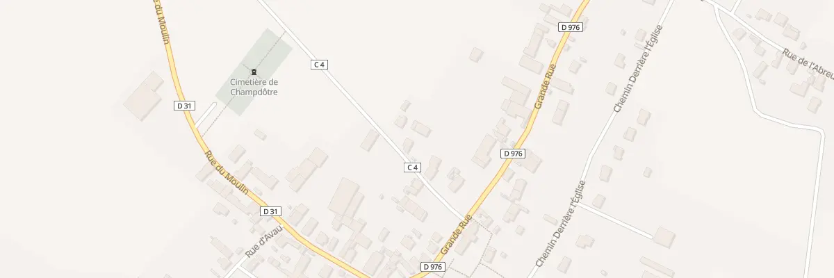 Plan du 6 Rue de la Cure à Champdôtre