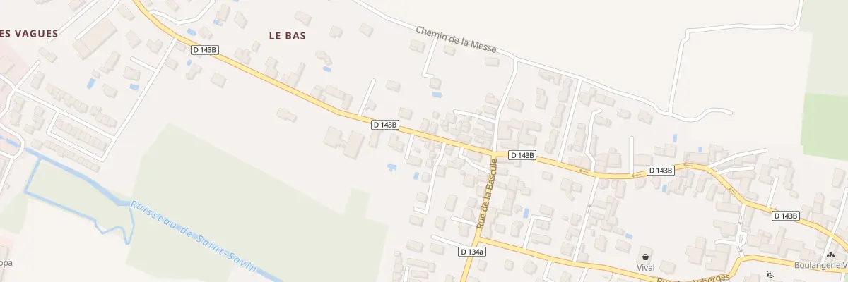Plan du 95 Che de la Robinière à Saint-Savin