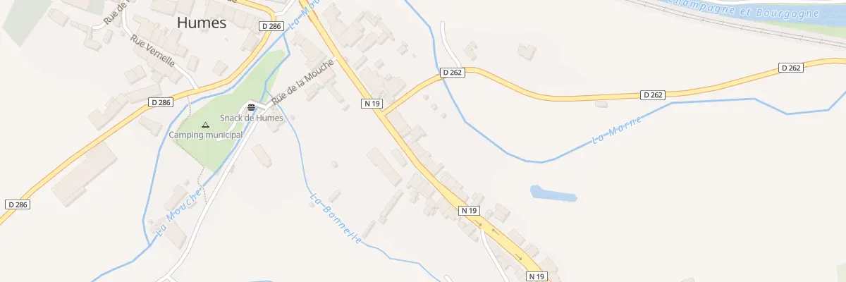 Plan du 31 Rue du 152 E Ri à Humes-Jorquenay