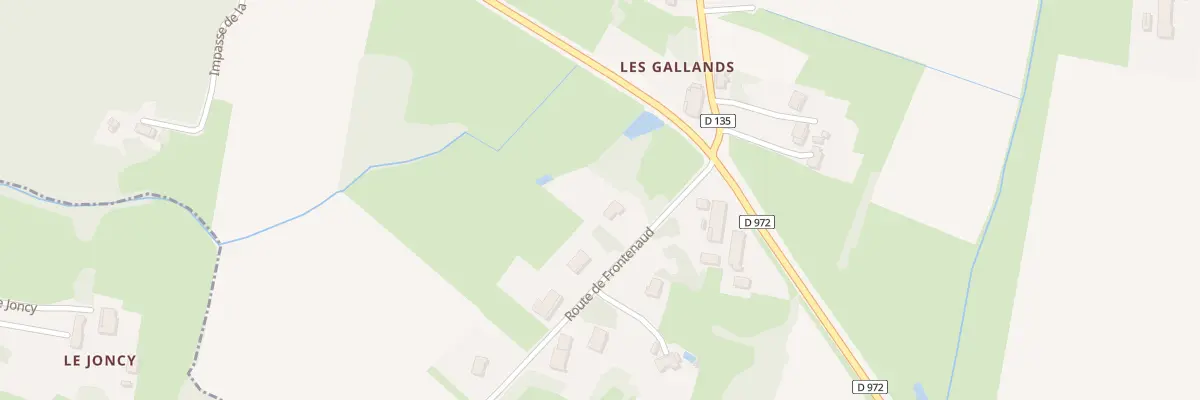 Plan du 82 Rte de Frontenaud à Sagy