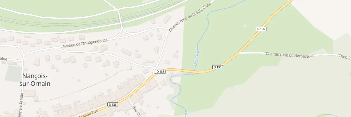 Plan du 65 Gr Grande Rue à Nançois-sur-Ornain