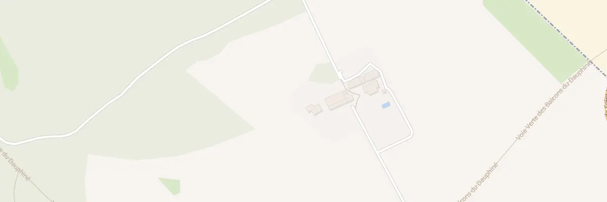 Plan du 1095 Rte des Vidiaux à Saint-Hilaire-de-Brens