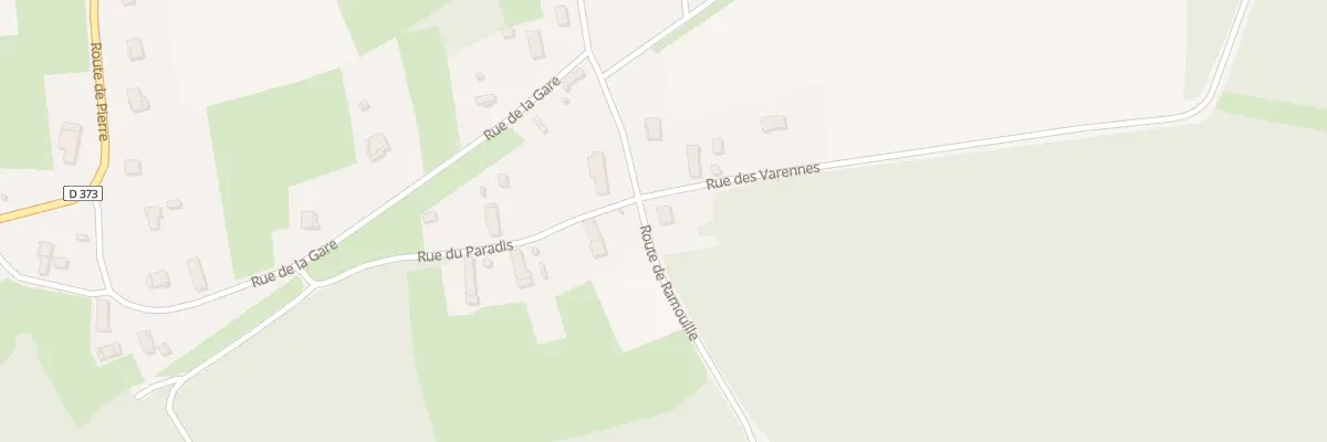 Plan du 1 Rte de Ramouille à Authumes