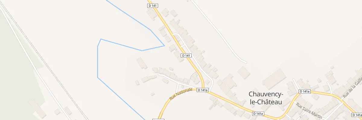 Plan du 3 Rte de Lamouilly à Chauvency-le-Château